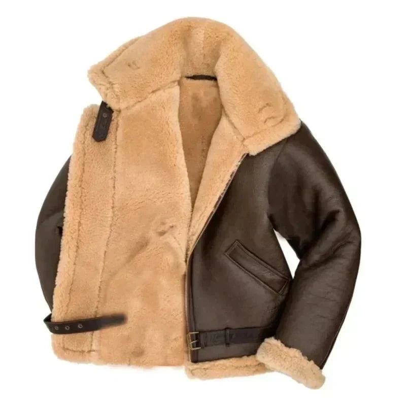AeroSherpa Leren Aviator Jas voor Heren