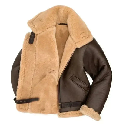 AeroSherpa Leren Aviator Jas voor Heren