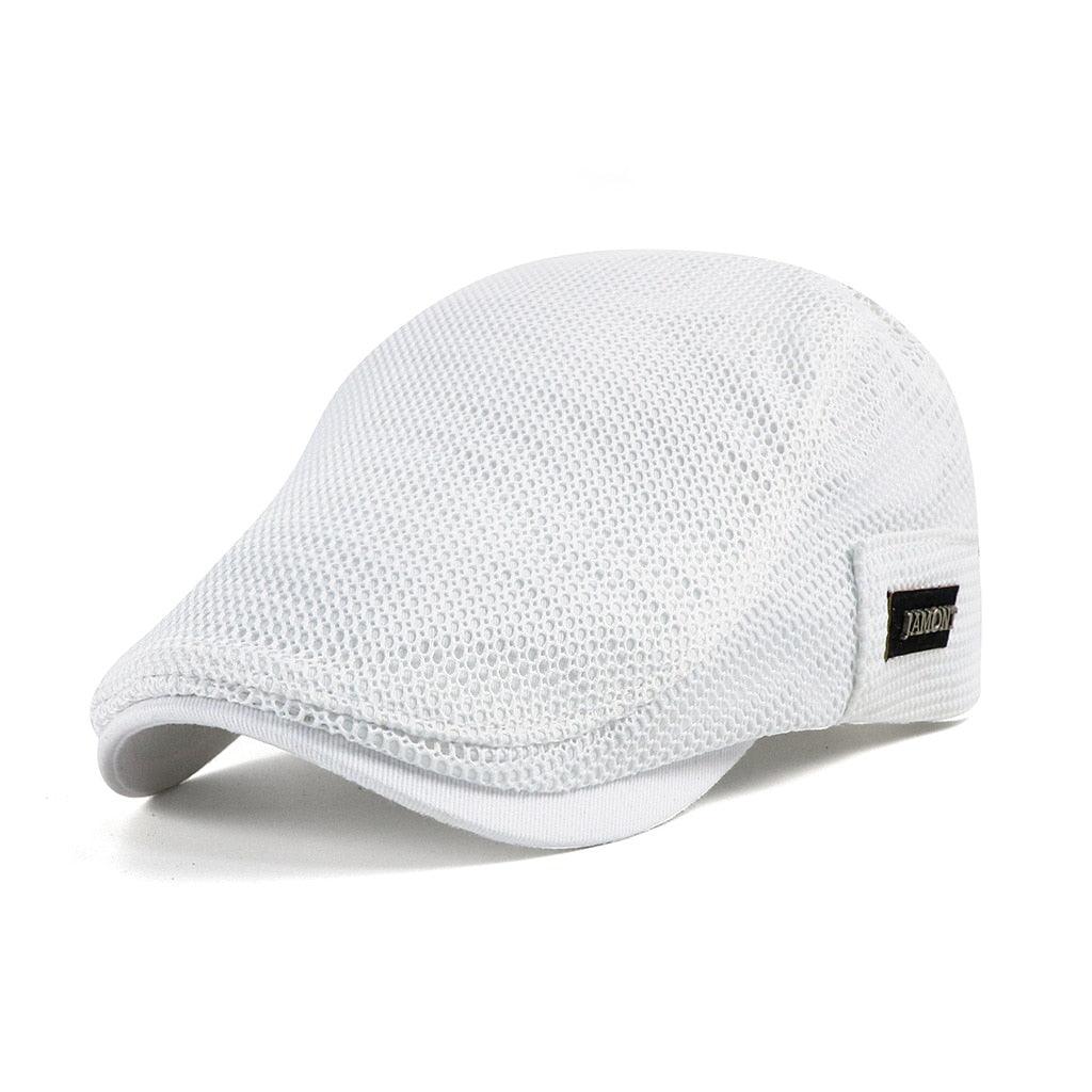 Mannen Baret Mesh Luchtig voor Zomer
