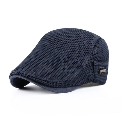 Mannen Baret Mesh Luchtig voor Zomer