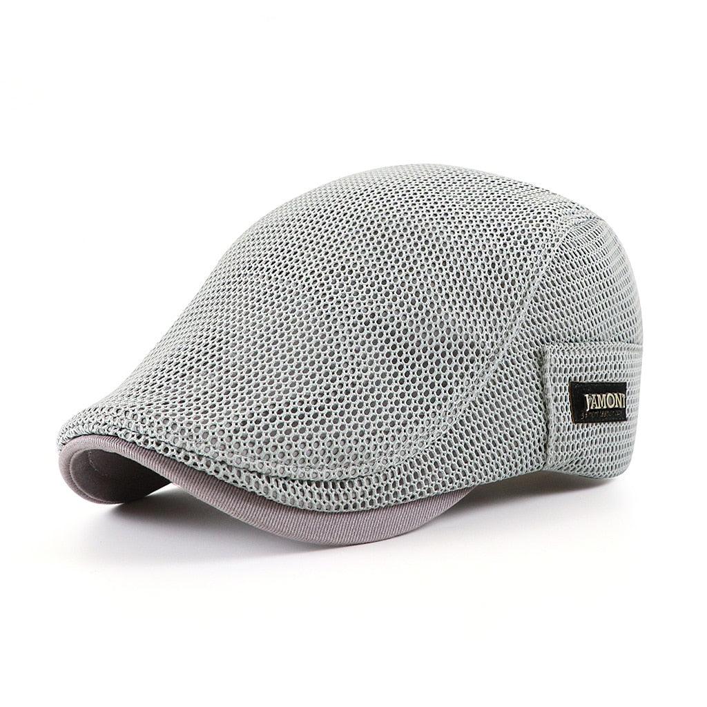Mannen Baret Mesh Luchtig voor Zomer