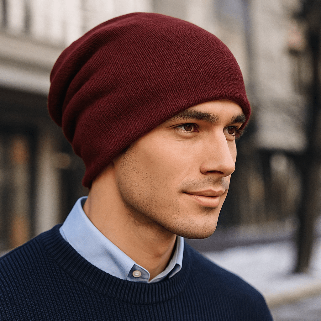 Mannen Vilten Winter Muts - Mode Vibes