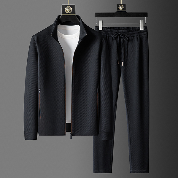 Tweedelig Trainingspak Heren Comfortabel Sportkleding - Mode Vibes