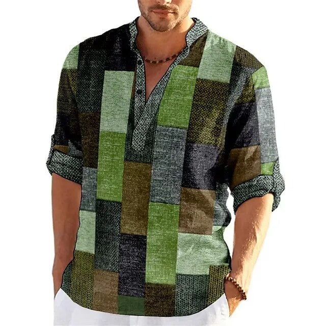 Heren Poloshirt 3D Print Katoen Casual - Mode Vibes