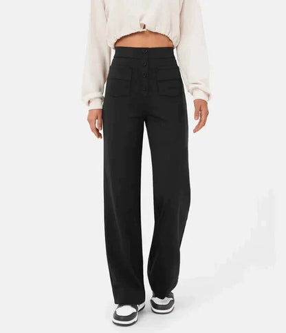 Prachtige Luna I High-Waisted Elastische Casual Broek