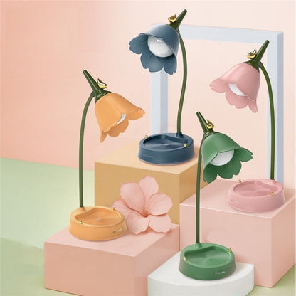 Bloemvormige Bureaulamp met Dimbare LED Verlichting - Mode Vibes