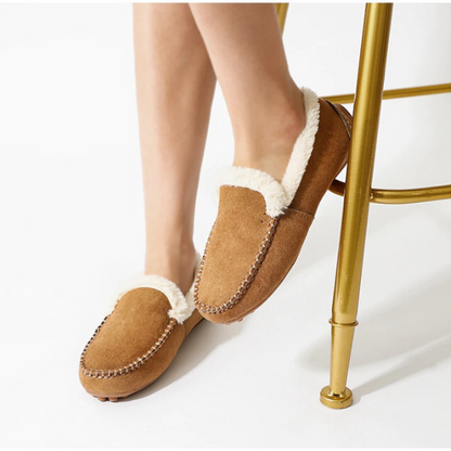 Zachte Moccasin Slipper Warm en Comfortabel - Mode Vibes