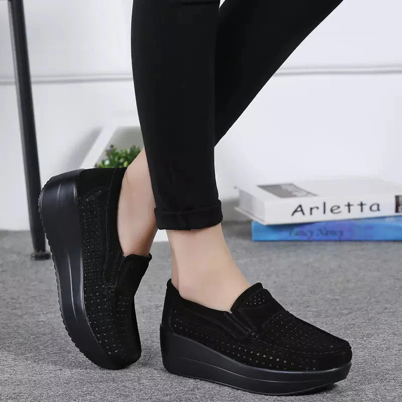 Mocassin Naisille Juat Konf - Eleganssi Mukavuus EmiyoSuomi