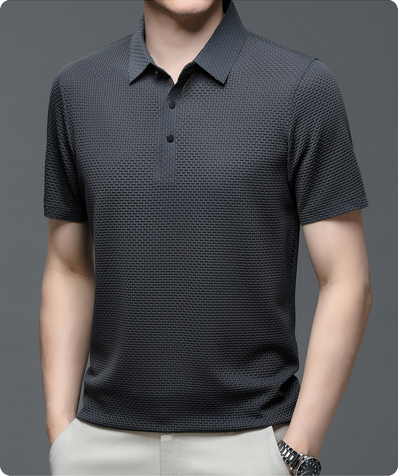 Heren Polo Shirt Ademend Mesh Matteo