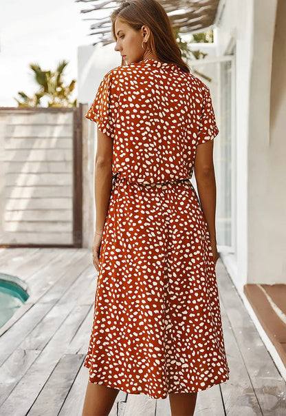 Vrouwelijke Comfortabele Zomerjurk Sophia