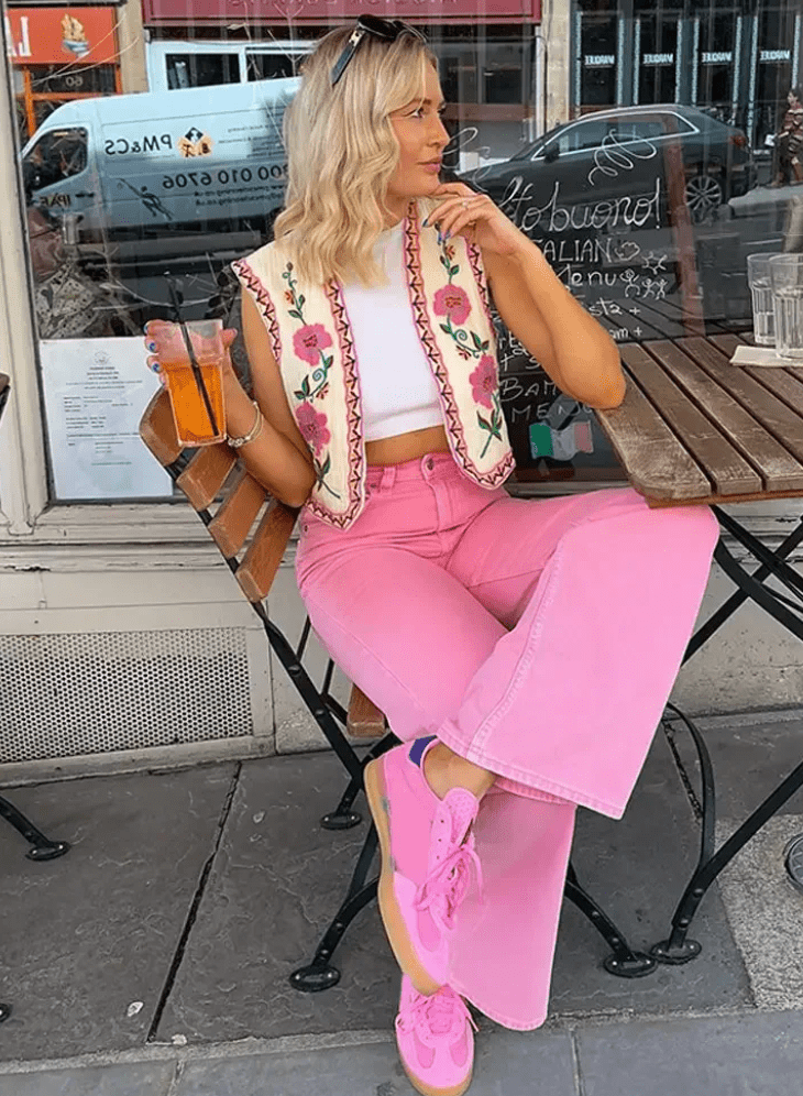 Blaire – Zomers Dames Vest met Bloemenprint