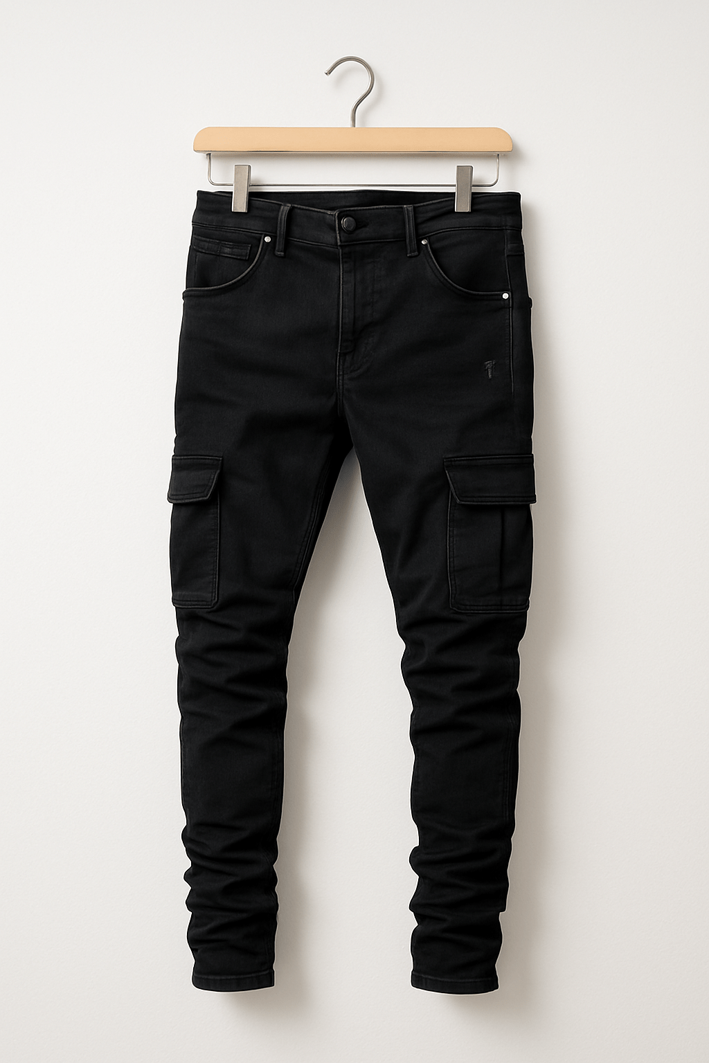 Casper – Heren Stretch Cargo Jeans met Slim Fit en Meerdere Zakken