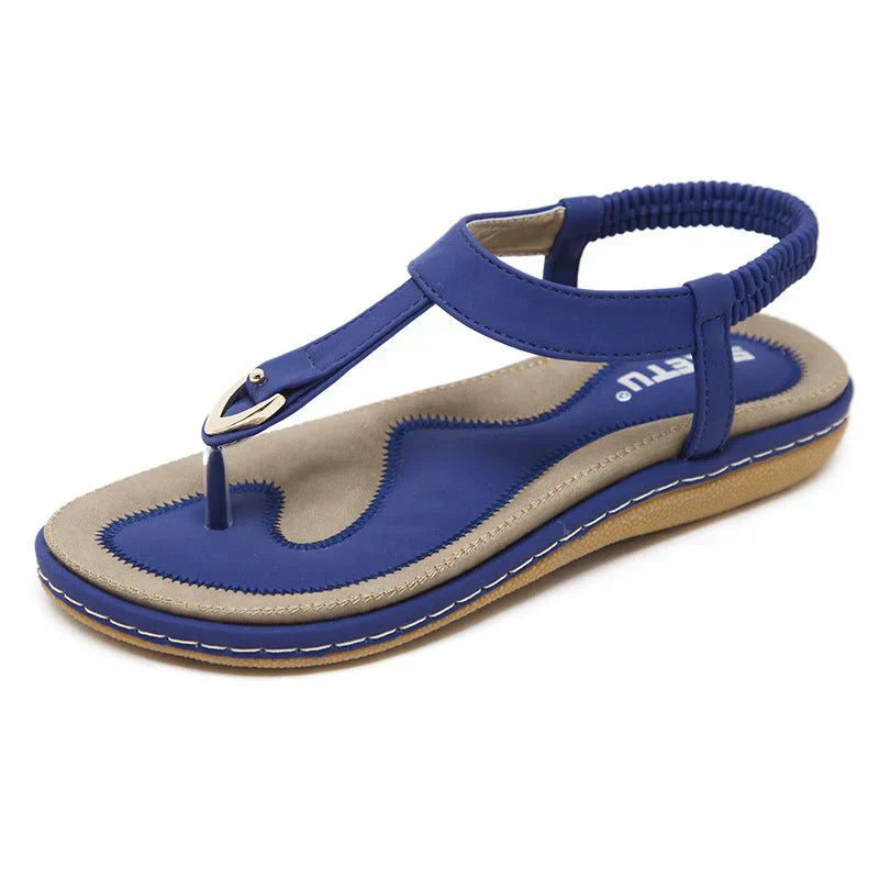 Dames Zomersandalen Lichte Platte Comfortabele Elodie
