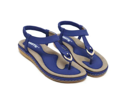Dames Zomersandalen Lichte Platte Comfortabele Elodie - Mode Vibes