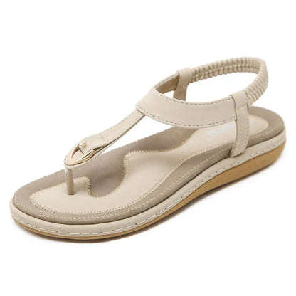 Dames Zomersandalen Lichte Platte Comfortabele Elodie