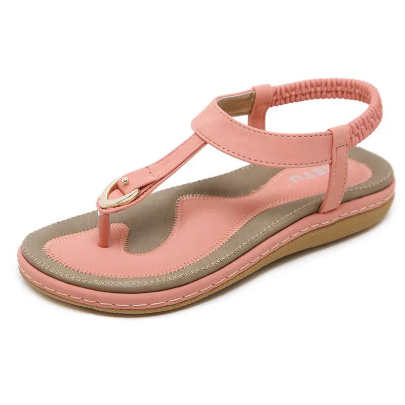 Dames Zomersandalen Lichte Platte Comfortabele Elodie