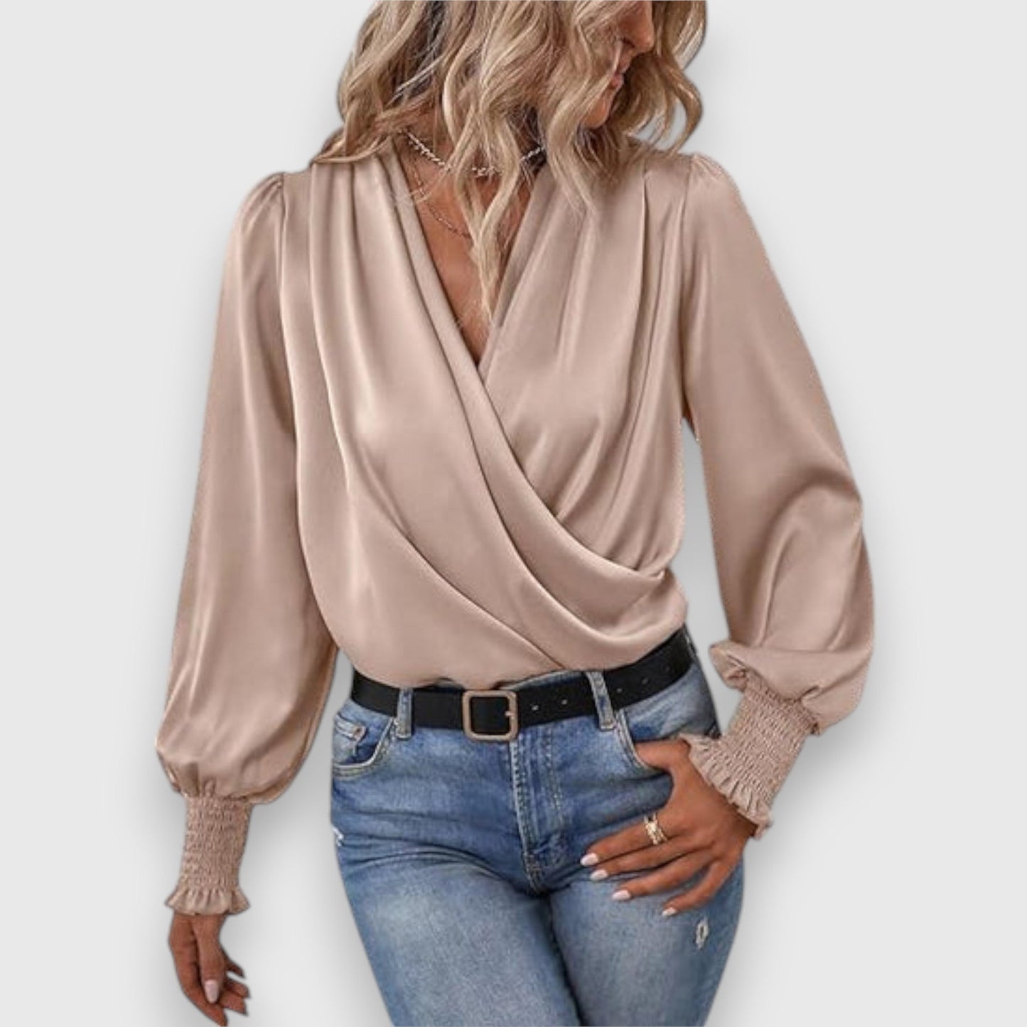 Dames Lange Mouwen Comfortabele Pasvorm - Mode Vibes

