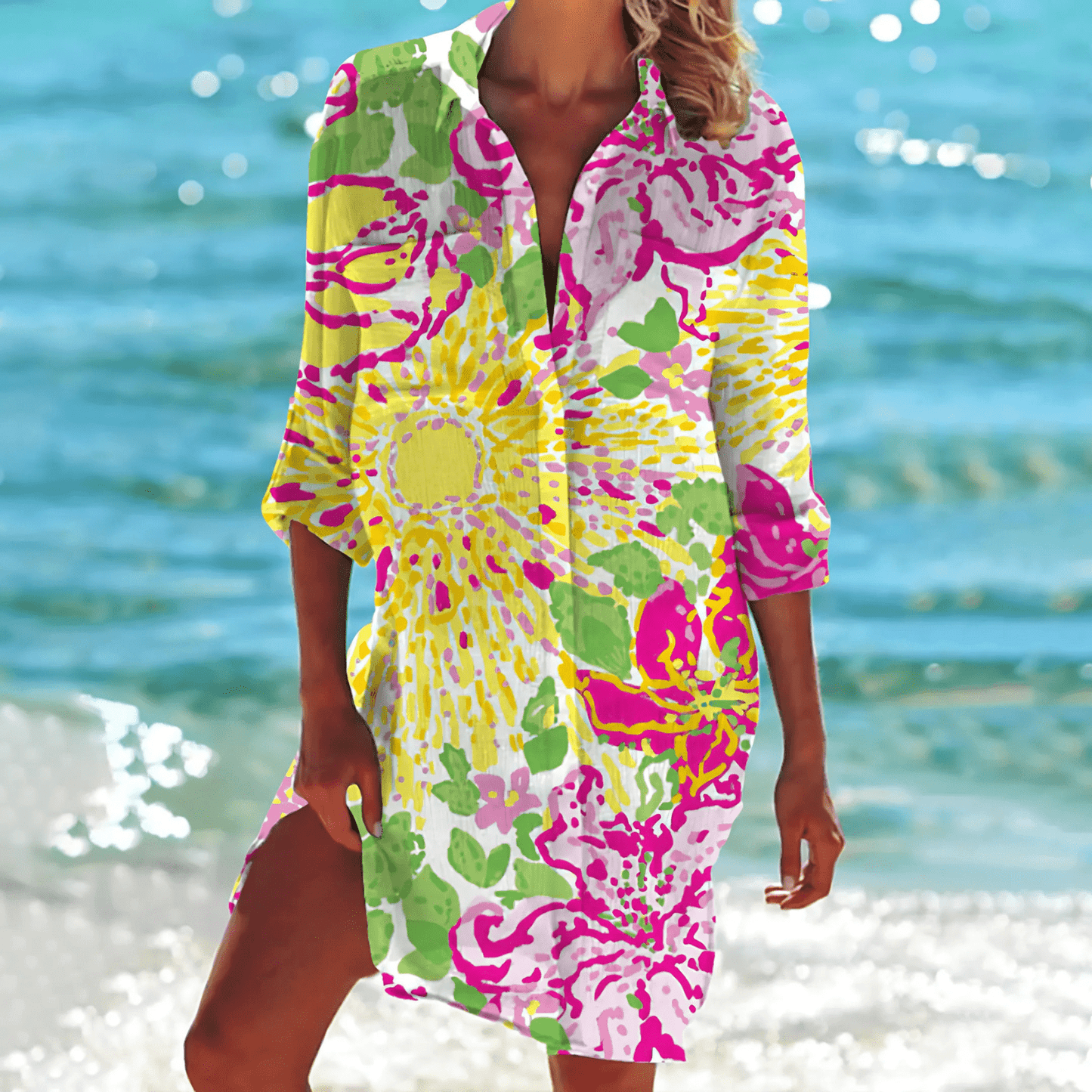 Mia Bedrucktes Bluse