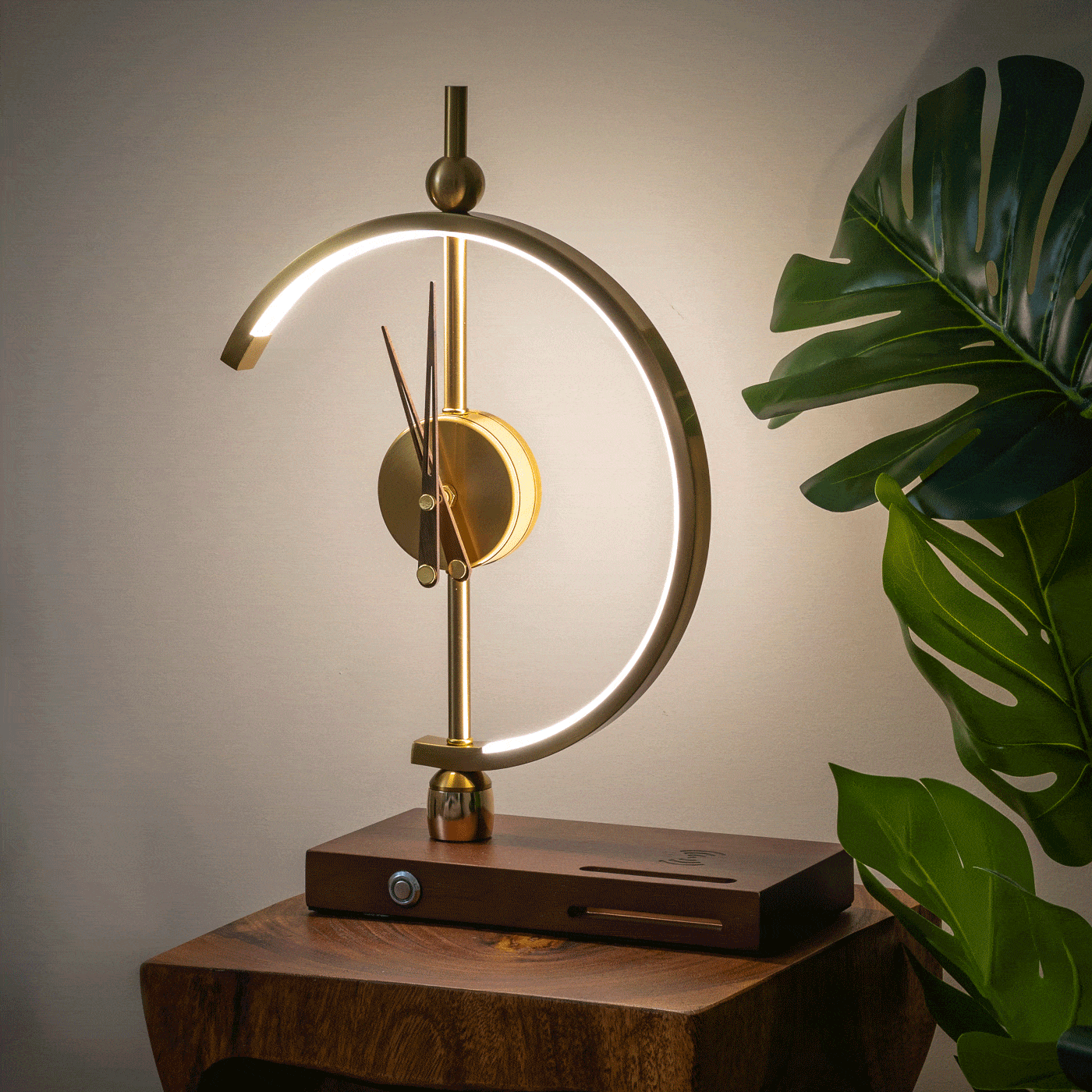 Oplaadbare Lampenklok Modern Design KyotoGlow - Mode Vibes