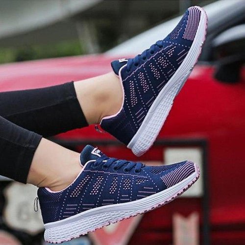 Naisten Rento Hengittävä Sneakers - EmiyoSuomi - Sandaalit