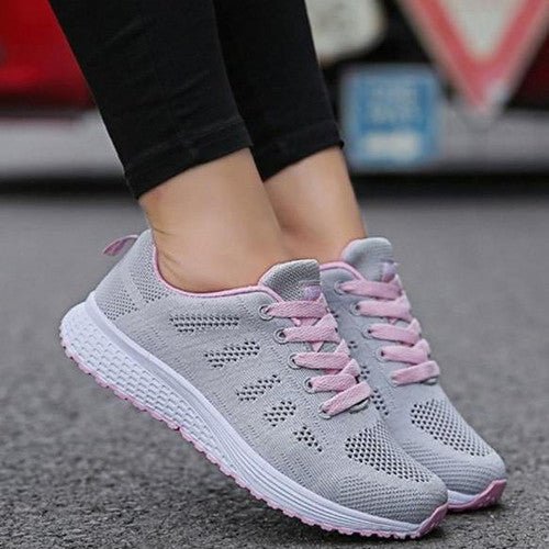 Naisten Rento Hengittävä Sneakers - EmiyoSuomi - Sandaalit