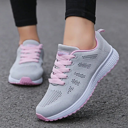 Naisten Rento Hengittävä Sneakers - EmiyoSuomi - Sandaalit