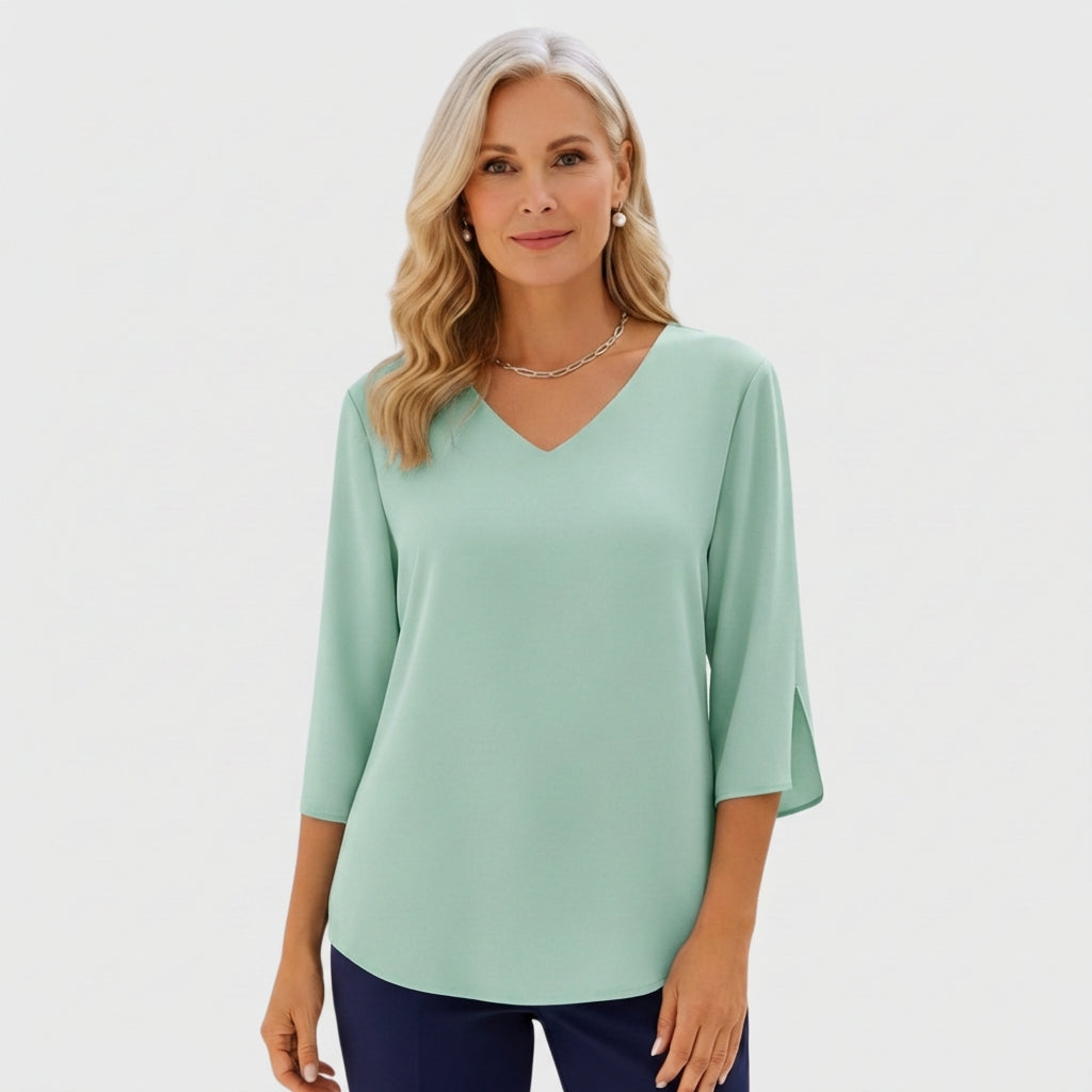 Dames Blouse Elegante Pasvorm