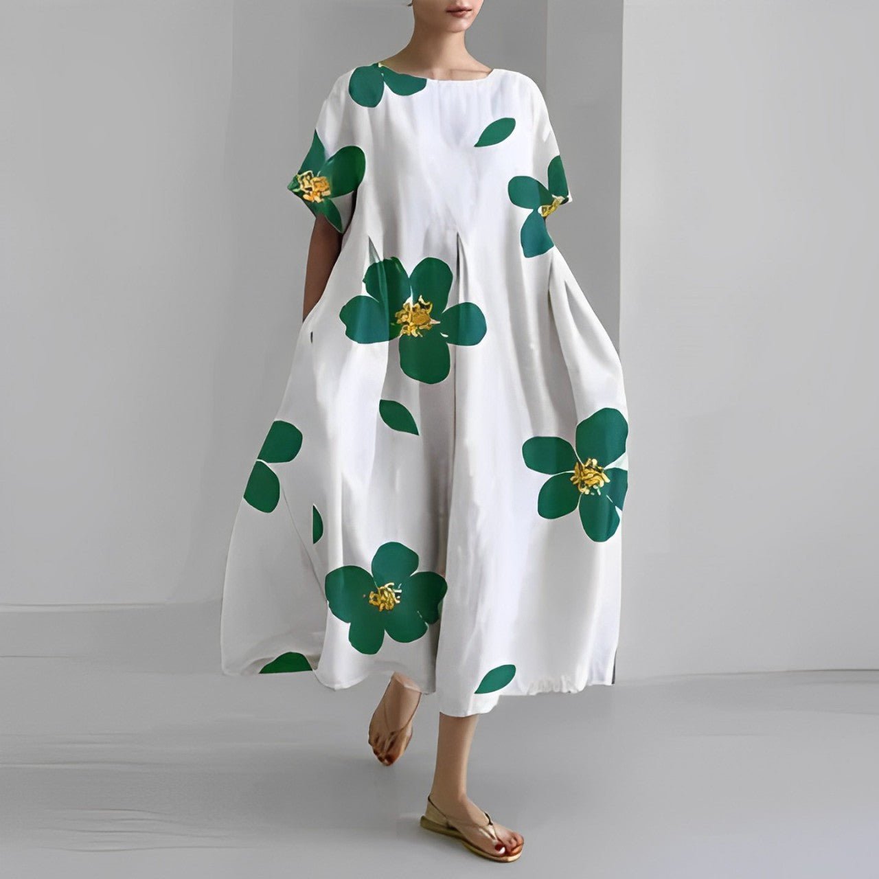 Naomi | Abito Donna Maxi Dress Boho Floreale-2