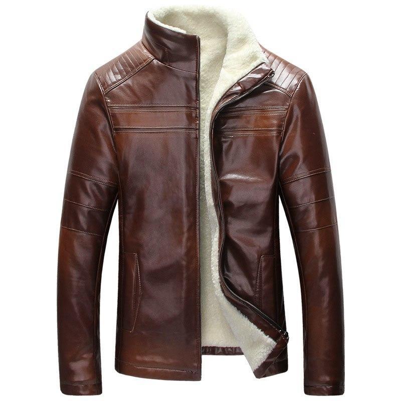 Leren Herenjas Stijlvol Western Design Nash - Mode Vibes