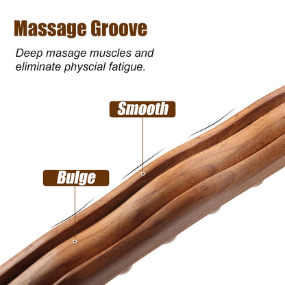 Gua Sha Stok van Hout voor Gezichtsmassage