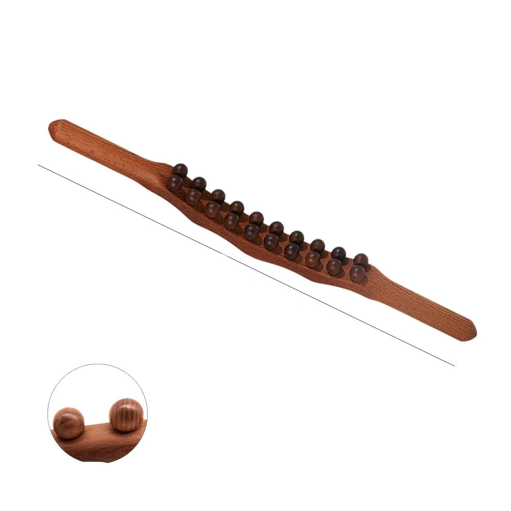 Gua Sha Stok van Hout voor Gezichtsmassage
