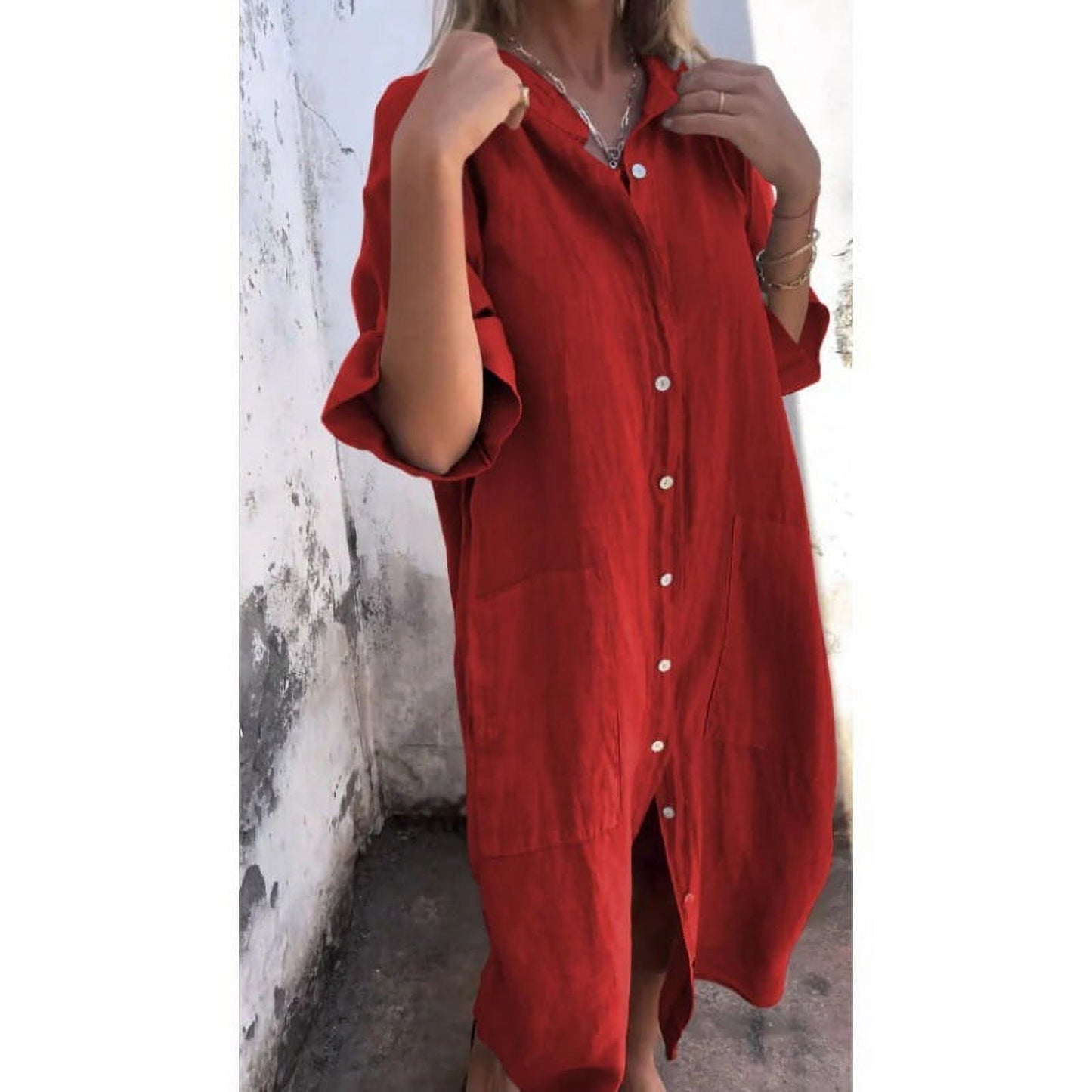 Maria | Abito in denim con tasche