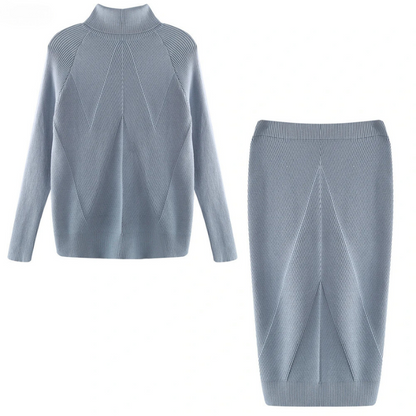 Gebreide Set Leona Warm en Zacht