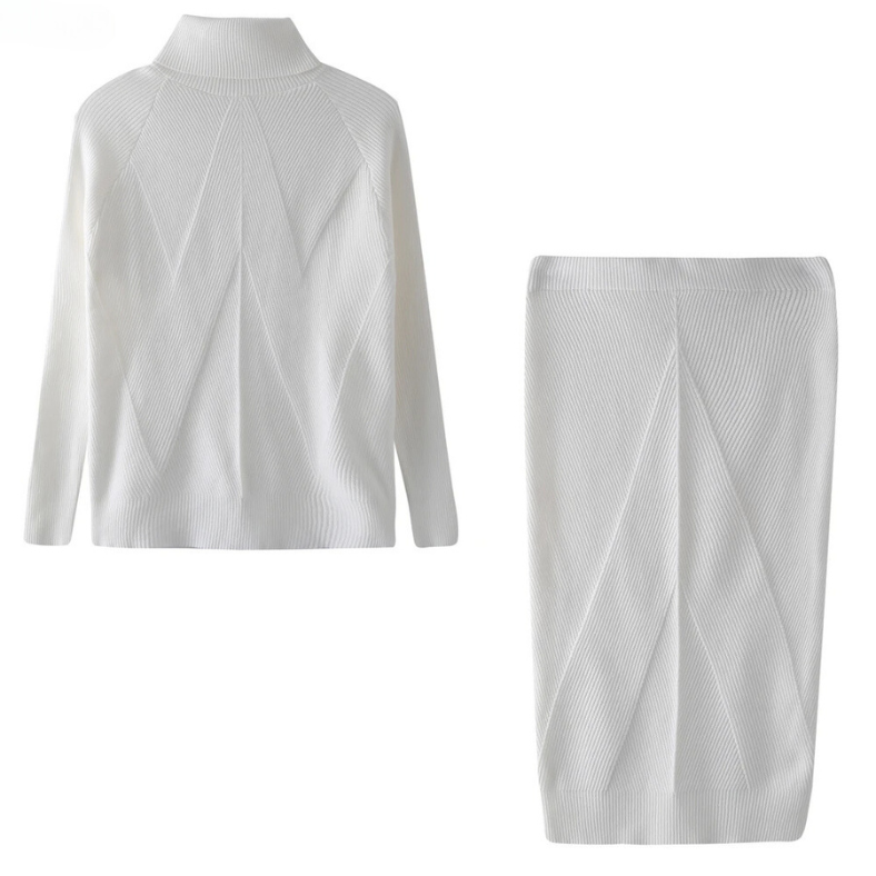 Gebreide Set Leona Warm en Zacht