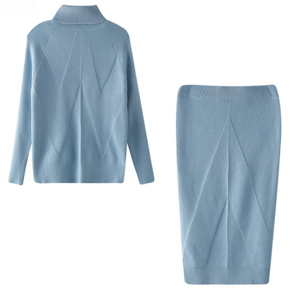 Gebreide Set Leona Warm en Zacht