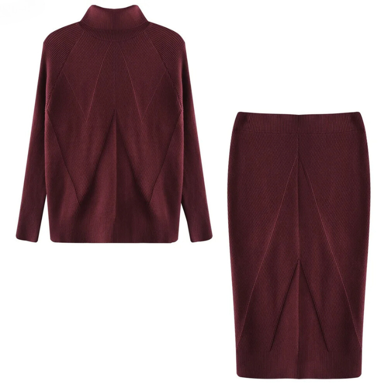Gebreide Set Leona Warm en Zacht