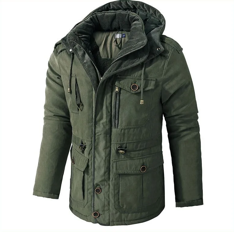 Heren Jas Warm Isolatie Voering Waterdicht - Mode Vibes