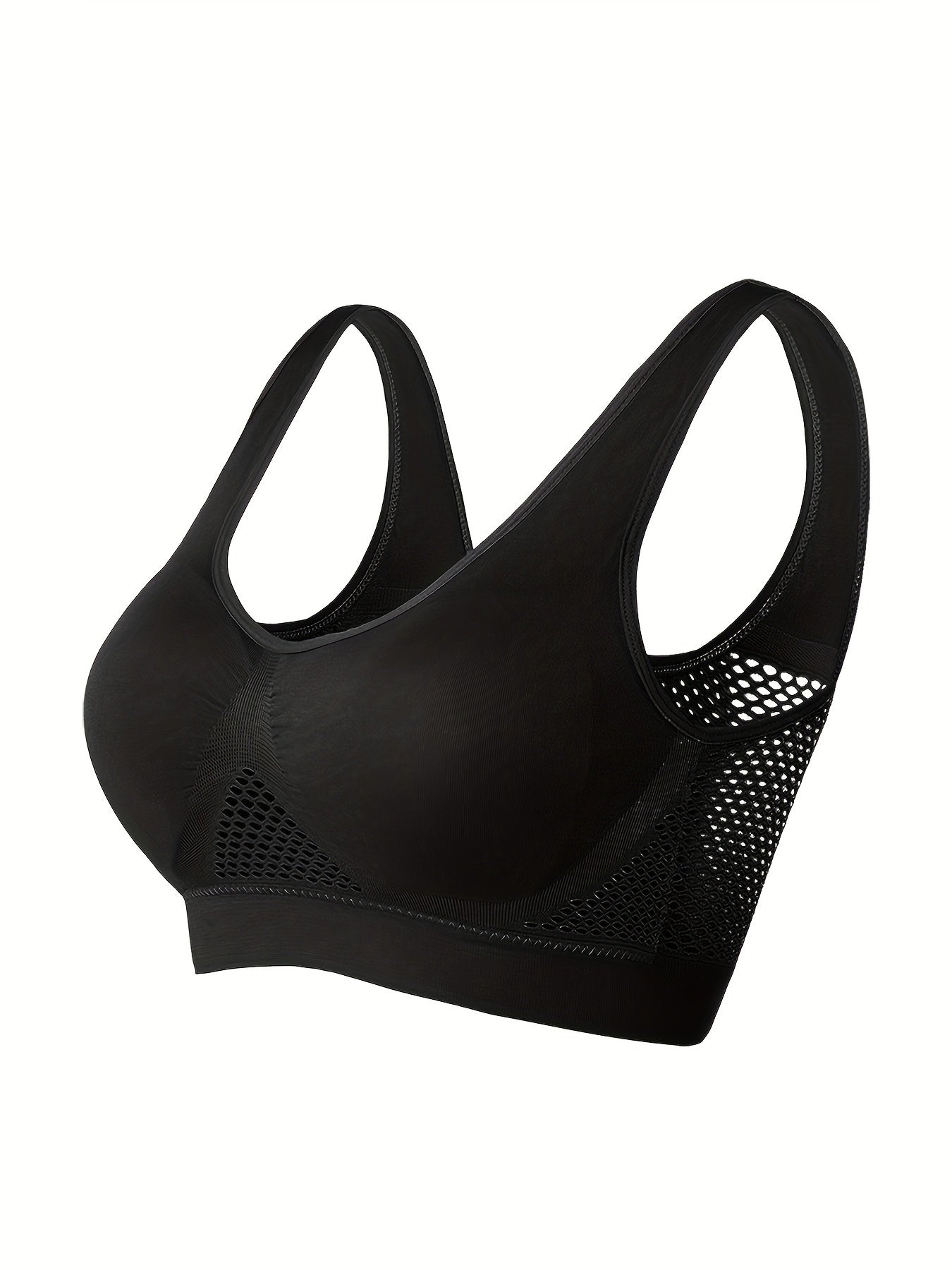 Sportbeha Ademend Met Pads Voor Extra Ondersteuning - Mode Vibes