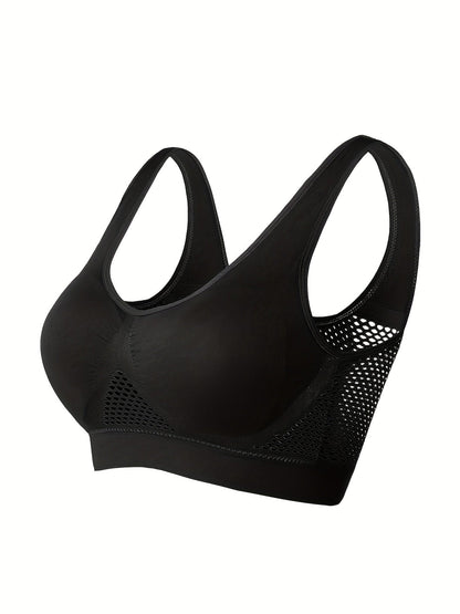 Sportbeha Ademend Met Pads Voor Extra Ondersteuning - Mode Vibes