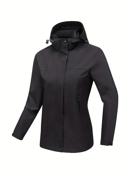Dames Buitensportjas Waterdicht met Capuchon - Mode Vibes