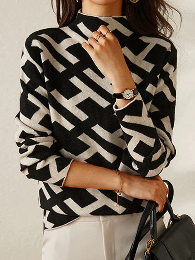 Dames Sweater Aria Comfortabel Casually - Mode Vibes