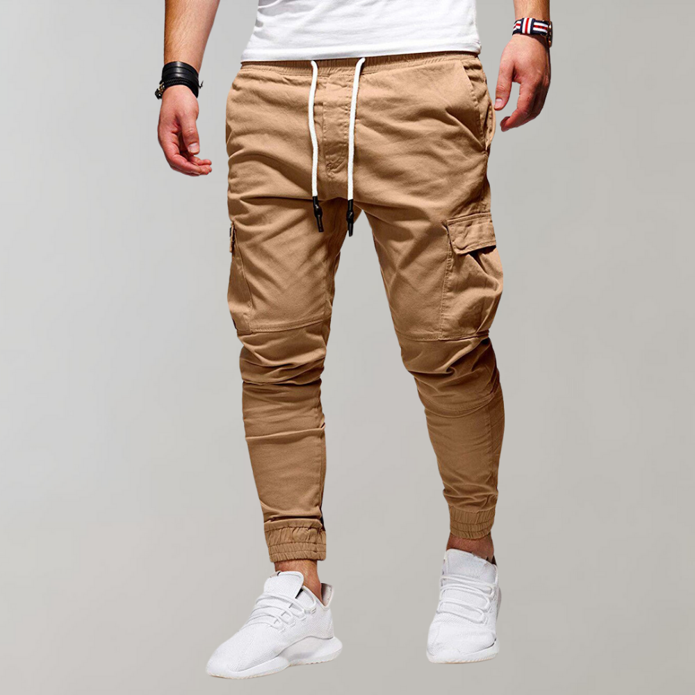 Heren Cargo Broek Comfortabel en Ruim - Mode Vibes