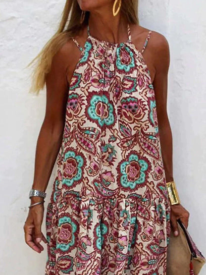 Boho Jurk Greta Stijlvolle Zomerjurk Vrouwen