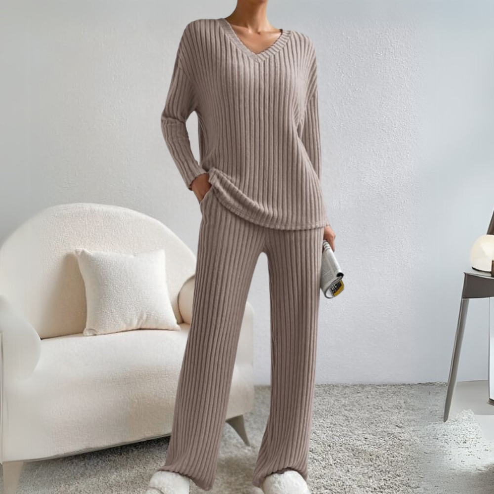 Dames Lounge Set Comfortabel Zacht en Stijlvol