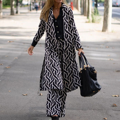 Fiona - Set met Geometrische Print - Mode Vibes