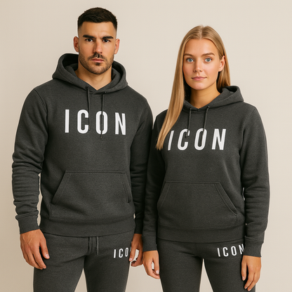Unisex Winter Hoodie Set Luxe Warme Sweatshirt