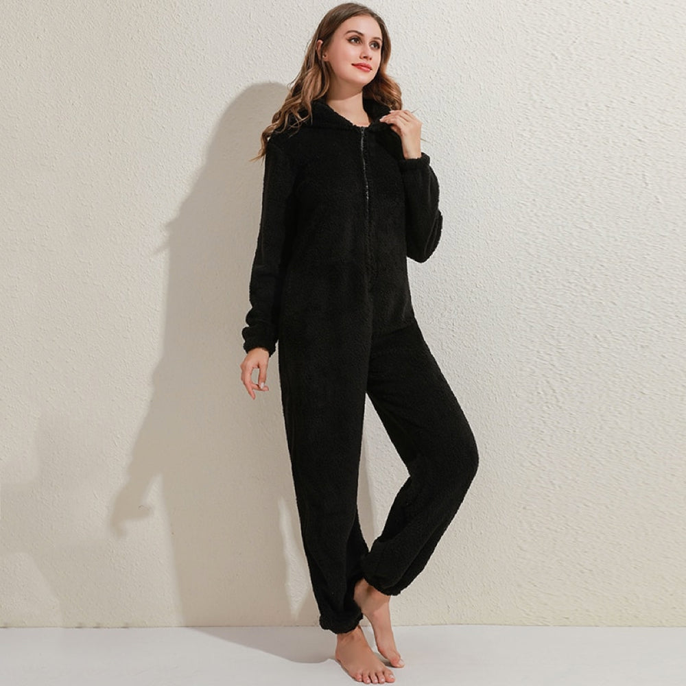 Zachte Fleece Onesie met Beren voor Volwassenen