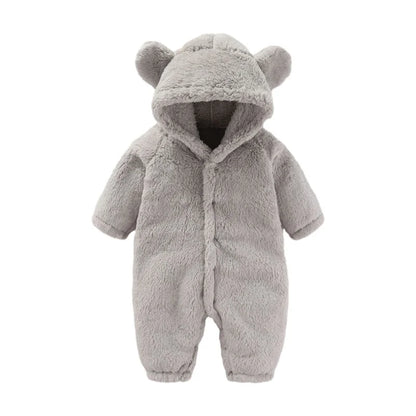 Teddy Onesie voor Kinderen – Zacht Fleece Kleding met Oortjes