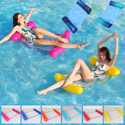 Opblaasbare Water Hangmat met Kussens voor Zwembad en Meer