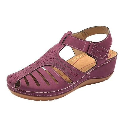 Velanora Comfortabele Orthopedische Lage Hak Sandalen